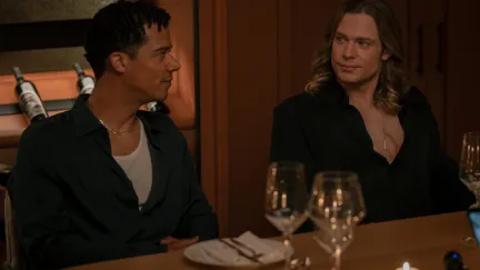 Sam Reid as Lestat De Lioncourt and Jacob Anderson as Louis De Pointe Du Lac - Anne Rice's The Vampire Lestat _ Episode 06