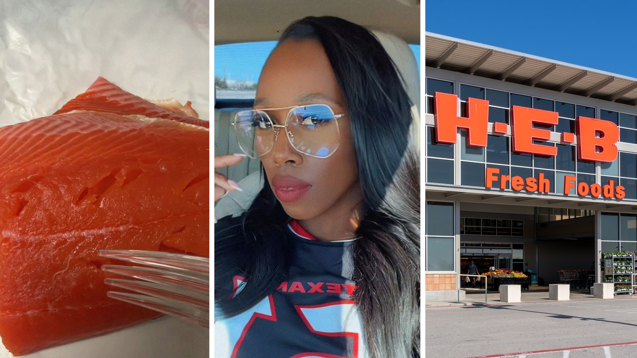 Texas Woman Buys Salmon From H-E-B. Then She Pokes It With a Fork and Something ...