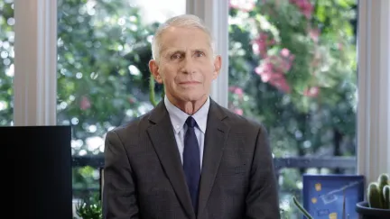 Dr. Anthony Fauci poses for a picture.