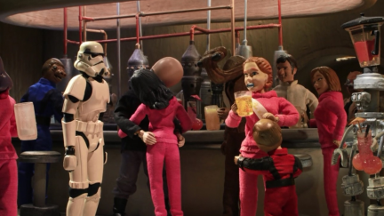 A still of a 'Star Wars' scene from 