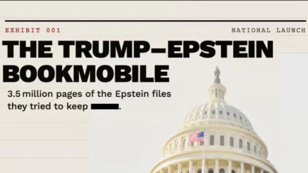 Trump Epstein Bookmobile