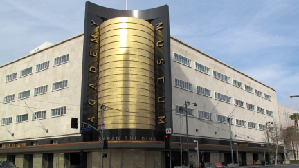 The outside of the Academy Museum of Motion Pictures' building