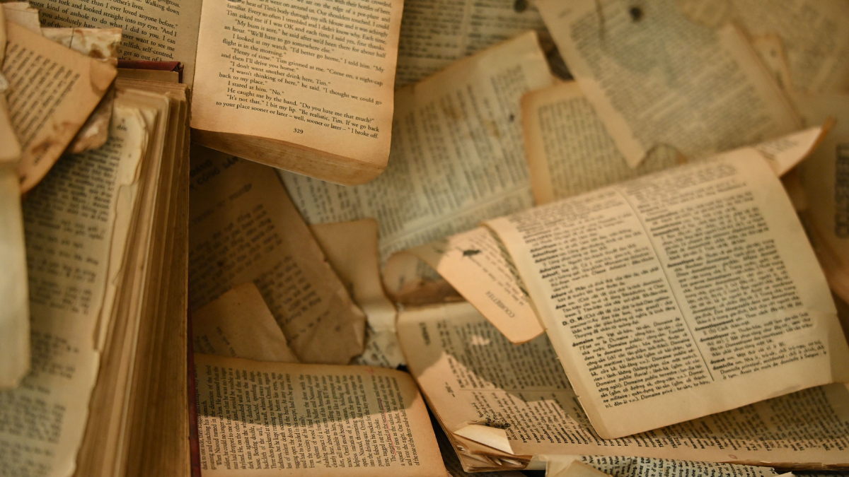 Book pages