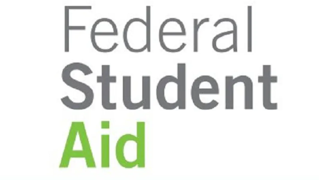 Federal Student Aid logo for Student Loan website.