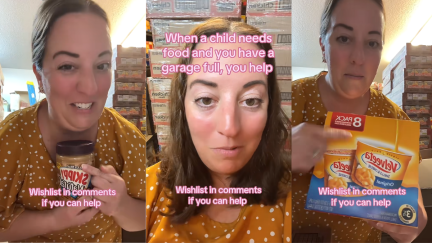 A Teacher Packed a Grocery Haul, But It's Not For Her 'My Mission is, Full Bellies, Full Hearts'