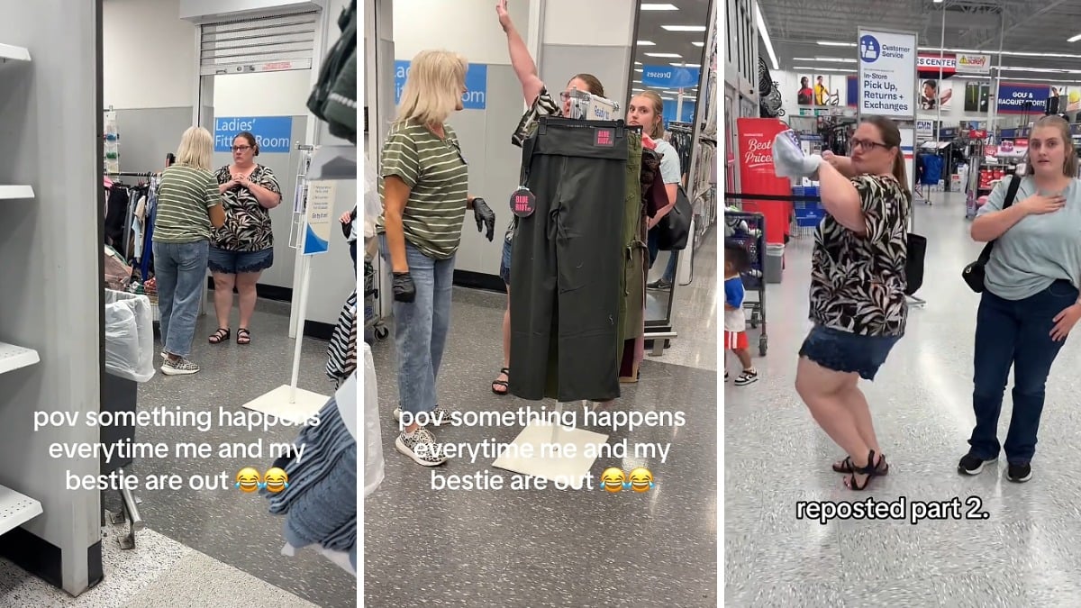 Ross staff accuses mom and daughter of stealing. Then a tense confrontation erup...