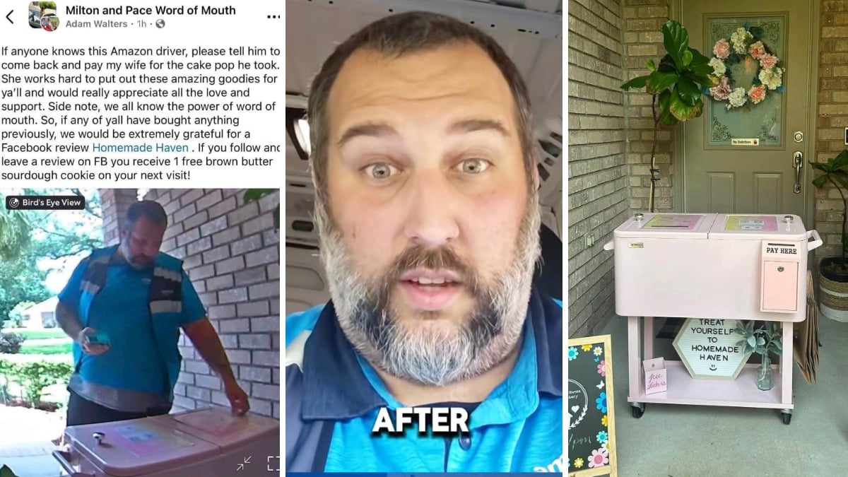 Florida Home Bakery Calls Out Amazon Driver for ‘Stealing’ a Cake Pop Treat He Thought Was Free: ‘Come Back and Pay My Wife’