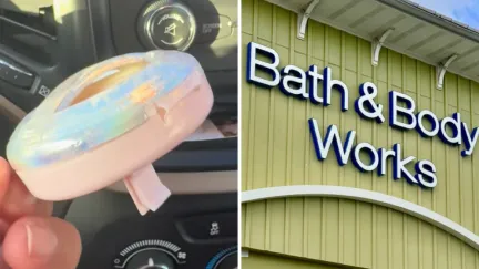 Bath & Body Works, Image by Harrison Keely, CC BY 4.0. Via Wikimedia Commons, Kyna Kali (@kyna_kali) via TikTok