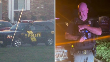 13-year-old teen detained by police officers for allegedly walking a dog