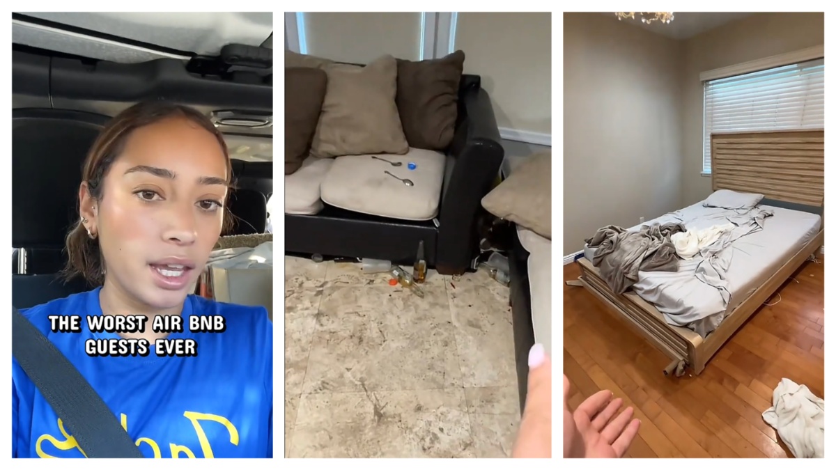 Airbnb Host Visits Property Before Guests’ Arrival, Then Finds Her Glass Table Broken and Beer Bottles All Over the Room