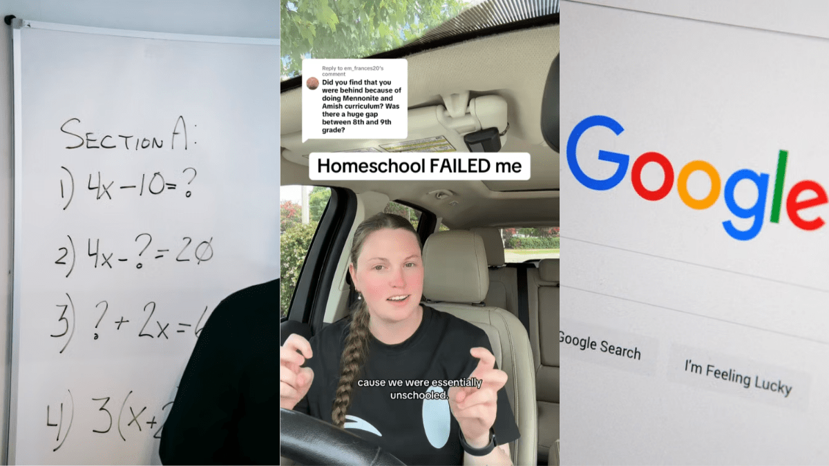 North Carolina Woman Grew Up With an Amish and Mennonite Curriculum. She Said Homeschool Failed Her 'I Didn't Know There Could be Letters in Math'