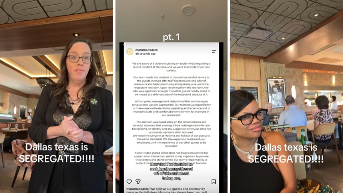Dallas diners insist nobody smoked marijuana. Then restaurant tells them they cannot be served: 'feeling racially profiled'