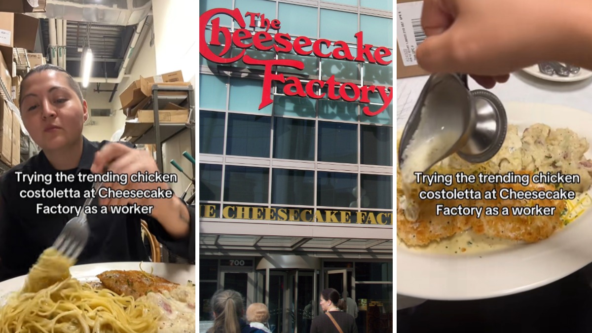 Server finally tries Cheesecake Factory’s viral Chicken Costoletta. The taste doesn’t go the way she imagined: 'This looks like 2500 calories'
