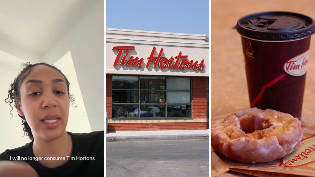 Tim Hortons customer orders her usual coffee and $3 bagel. Then she notices something the employee should have caught: 'it's actually embarrassing'
