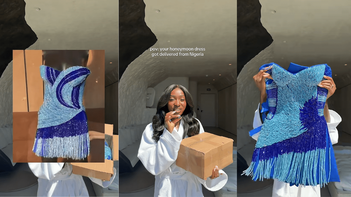 She Had a Designer Customize Her Honeymoon Dress for Greece. It Turned Out Different from Her Inspo Pic.