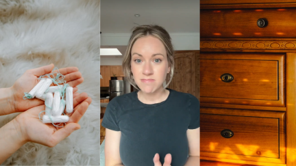 She Opened a Drawer She Shouldn’t Have in Her Parents’ Room. The Secret Came Biting Her Back After Her Mom Taught Her How to Use a Tampon.