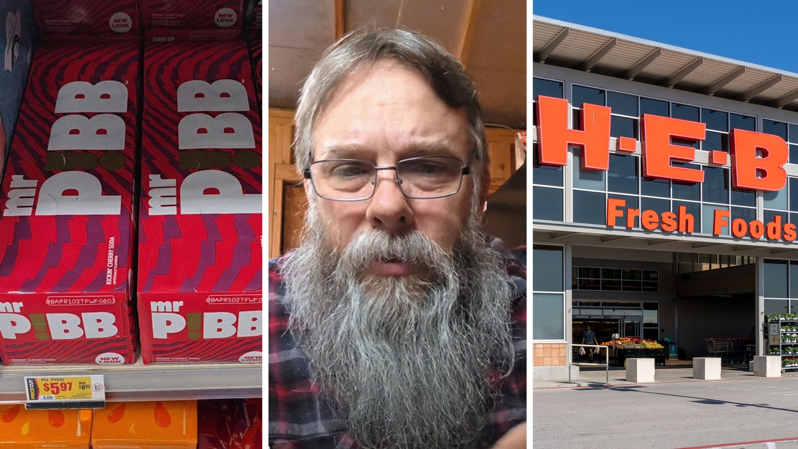 Texas shopper goes to H-E-B. Then they realize that it’s taken 24 years—but the original Mr. Pibb is back