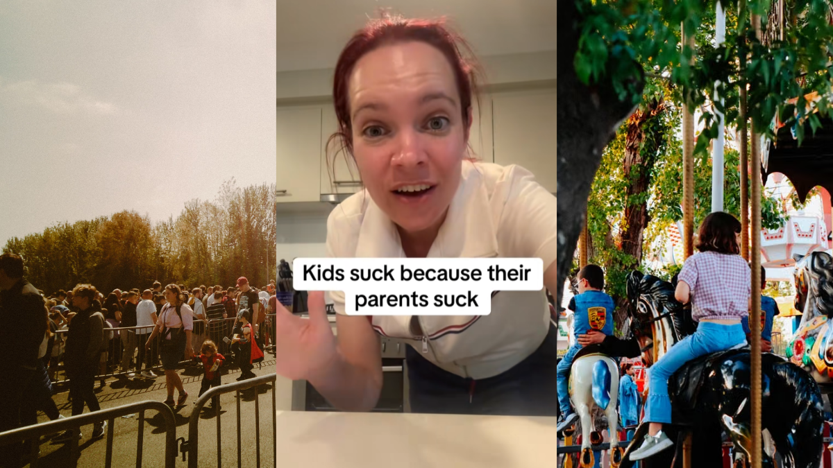 Woman Notices a Girl Cut in Line at a Gold Coast Theme Park. She Ended Up Parenting Her 'We Don't Let People Push in Front of Us'