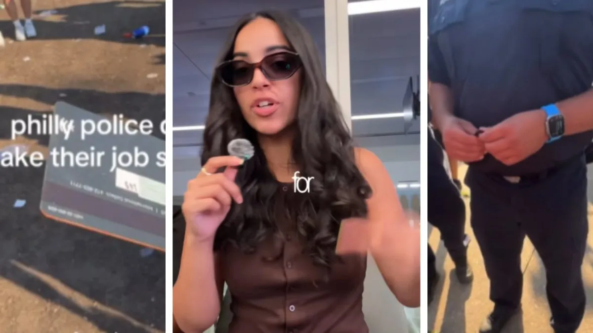 @giannie.cx on TikTok trying to return lost credit card to the police