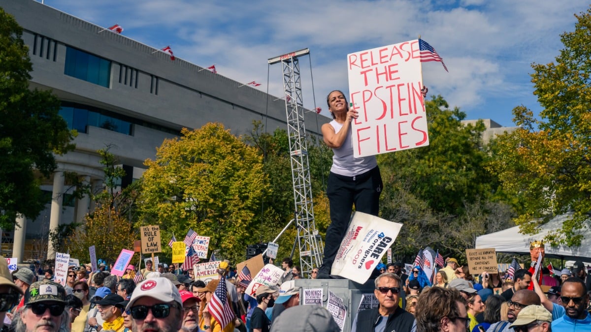 RNC officials silence journalist and Epstein survivors minutes after they pressed a GOP candidate on secret government files