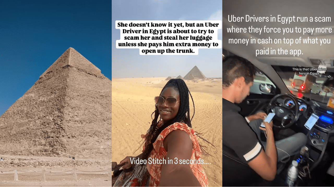 DC woman alleged her Uber driver tried to scam her on the way to an airport in Cairo, Egypt ‘Bad reviews started from the Bible’