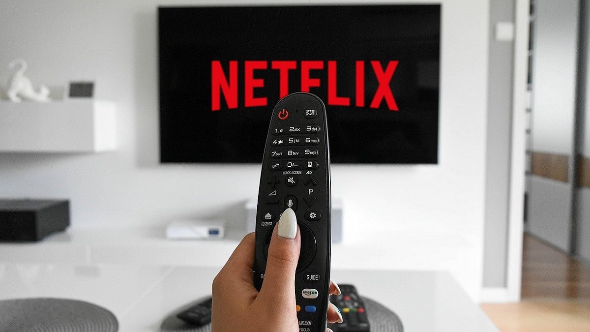 Netflix Logo on TV