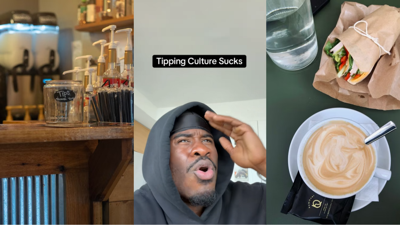 New York City man went to a coffee shop and placed an $18 order. Then the manager confronted him about leaving no tip