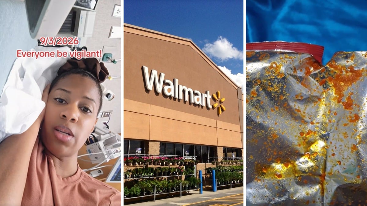 Woman Eats Half a Bag of Walmart Chips. Then She Notices Something at the Bottom