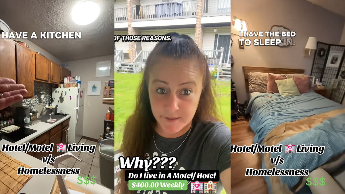 She Spends $1600 to Live in a Motel. It's Her Ultimate Lifehack 'These People Could Care Less That I Did 16 Years of Prison in My Past'