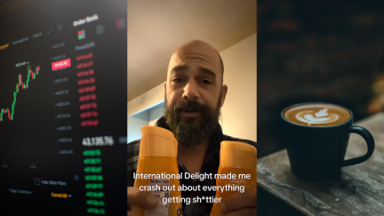 Virginia Man Crashes Out on the New Packaging of International Delight 'There is No Attempt by Corporations to Make Things Better'