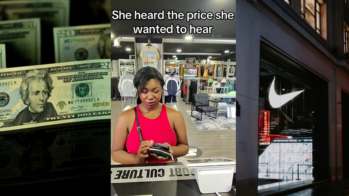 Woman Tries Haggling Nike Shoes for $20 at an Indianapolis Store. The Clerk Insists That's Not the Price