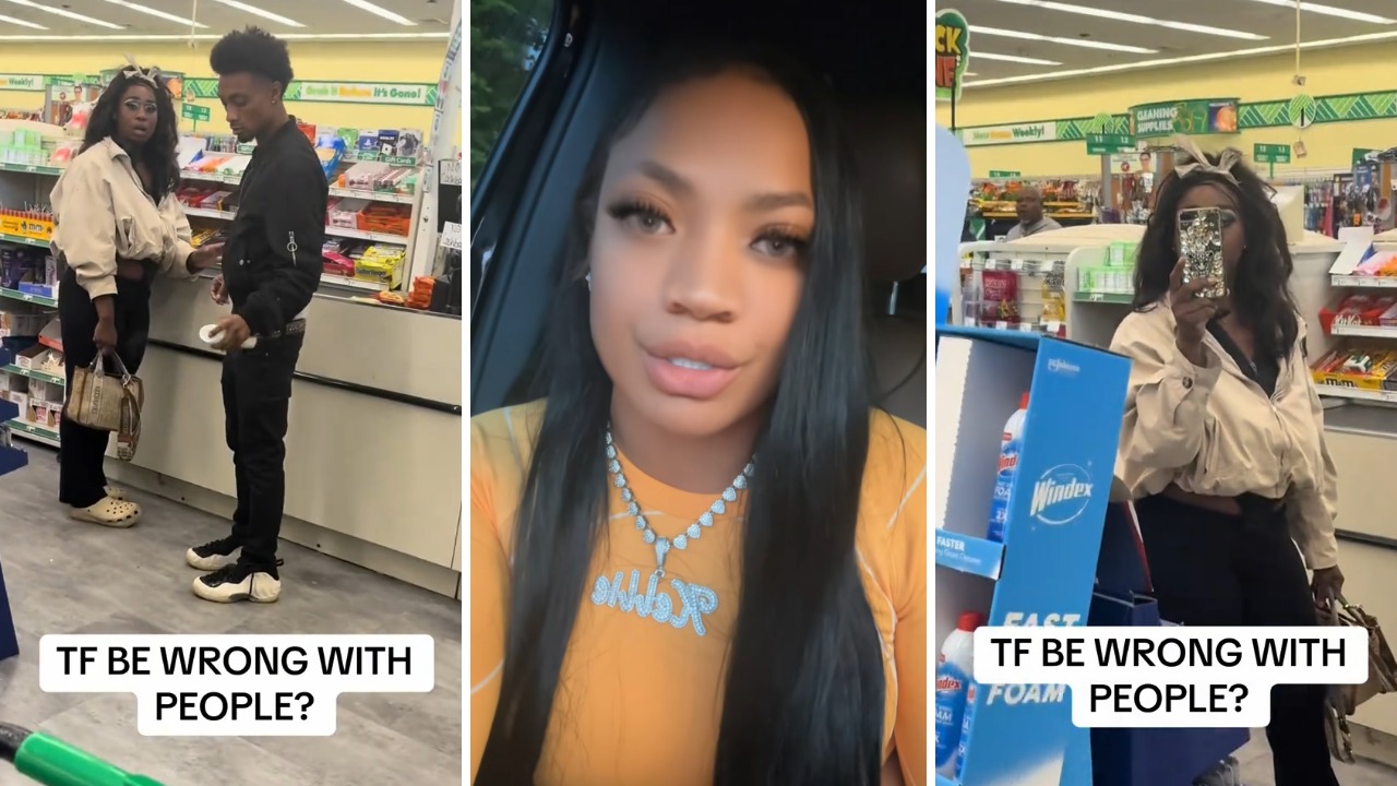 Why did a Dollar Tree couple call a woman 'broke'?