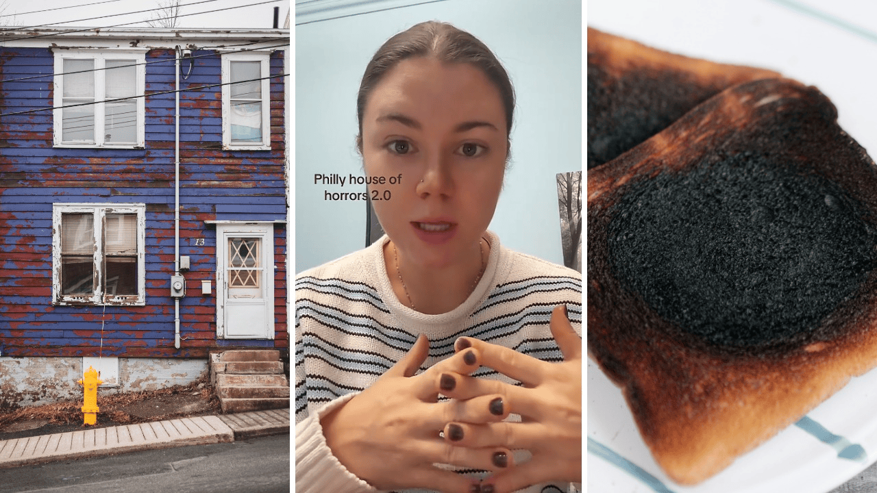 Philadelphia woman smelled a burning chemical scent from nextdoor. The alleged squatter said he burned his toast: ‘This is house of horrors 2.0’