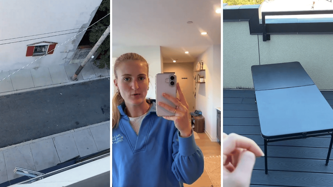 Philadelphia woman’s couch vanished from her patio. Her neighbor said it flipped four floors and landed in the back, but it’s still missing to date