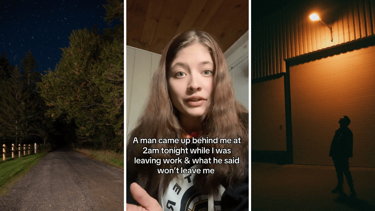Appalachian woman was closing up shop late at night, then a man appeared from the tree line. He warned her: ‘The creature feeds on kibble like you’