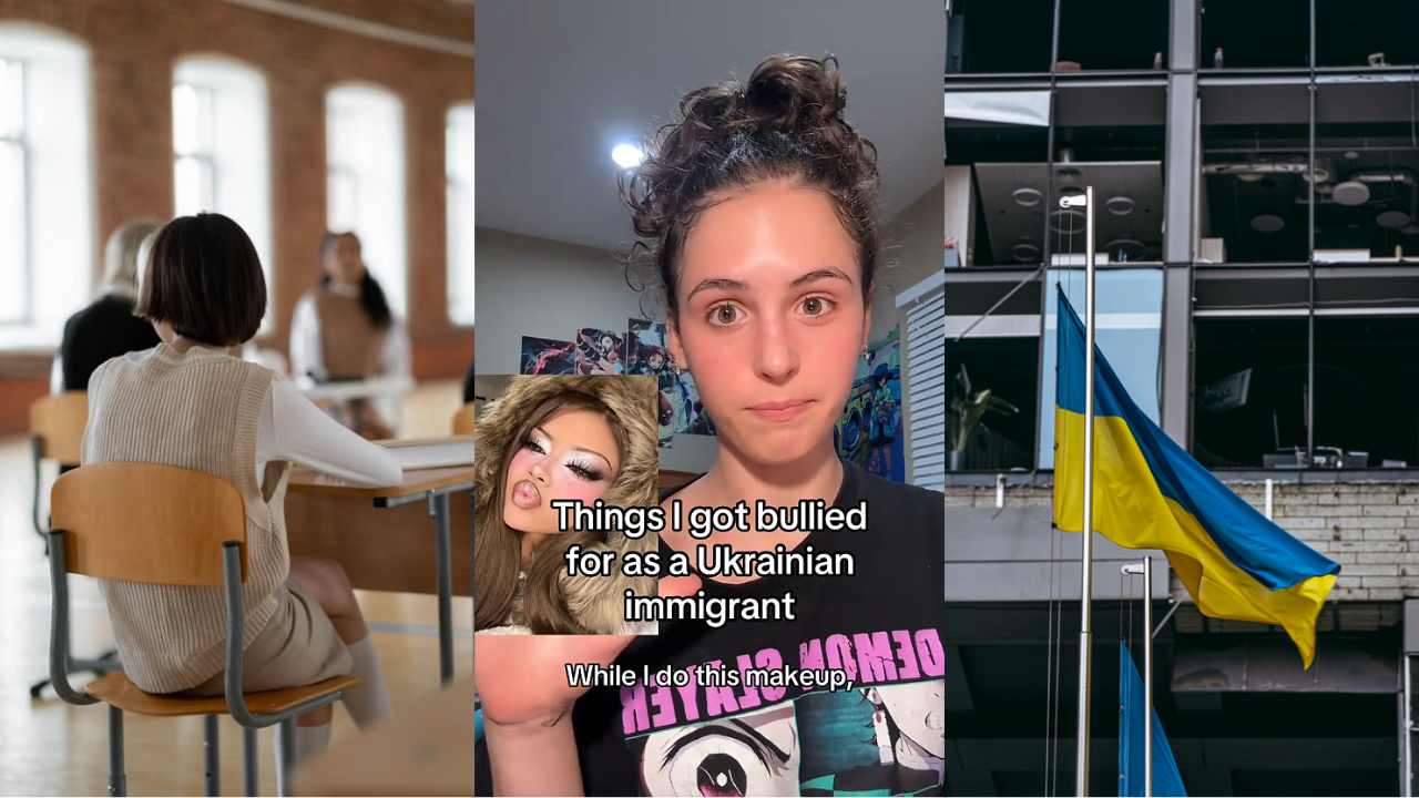 She became a first generation Ukrainian refugee to the US, and schoolmates made fun of her for it ‘They decided to go for the fact that my country is getting bombed’