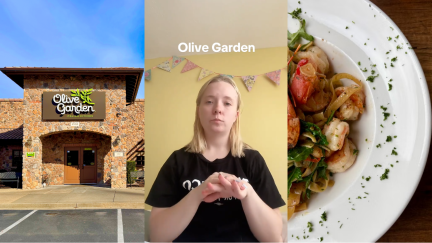 Texas woman looked forward to dining at Olive Garden with her sister, until their waiter started insisting on serving them shrimp scampi