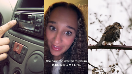 They visited the Haunted Warren Museum in Salem, Massachusetts. She says it’s “ruining” her life