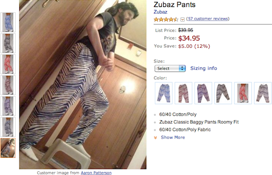 Zubaz pants