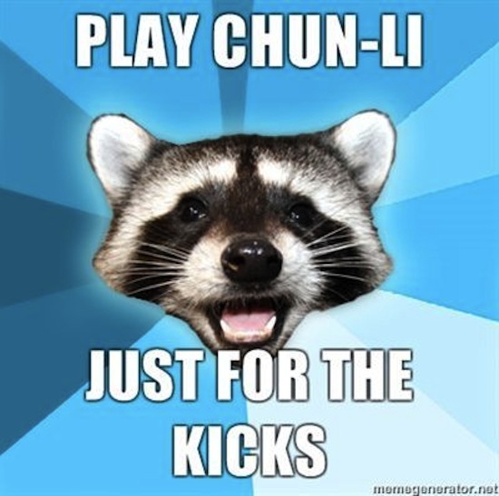 Playing as Chun-Li
