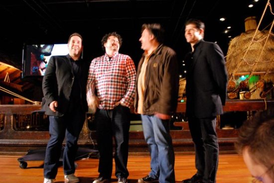 Tim Schafer and Ron Gilbert